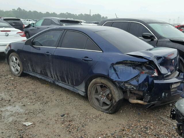 1G2ZA5E00A4123046 - 2010 PONTIAC G6 BLUE photo 3