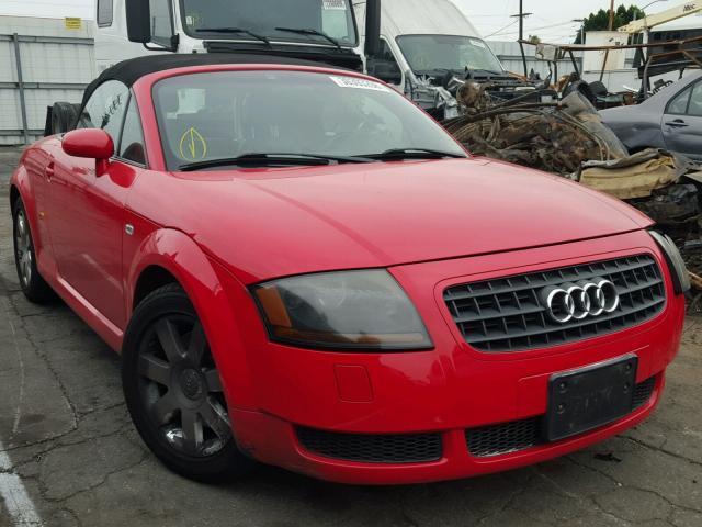 TRUTC28N731003885 - 2003 AUDI TT RED photo 1