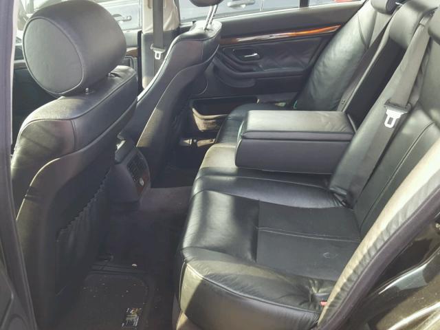 WBAGF8321VDL46838 - 1997 BMW 740 I AUTO BLACK photo 6