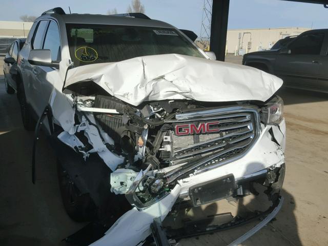 1GKKNULS5JZ152369 - 2018 GMC ACADIA SLT თეთრი ფოტო 1