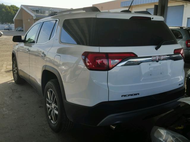 1GKKNULS5JZ152369 - 2018 GMC ACADIA SLT თეთრი ფოტო 3