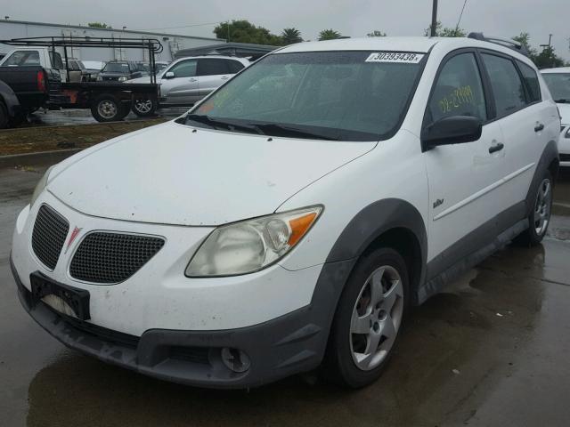 5Y2SL67838Z415545 - 2008 PONTIAC VIBE WHITE photo 2