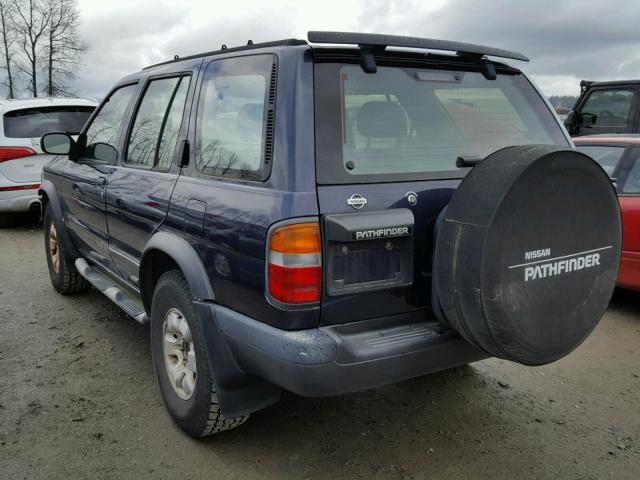 JN8AR05Y8VW156966 - 1997 NISSAN PATHFINDER BLUE photo 3