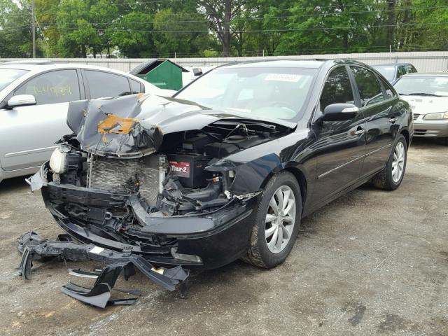 KMHFC46FX7A145499 - 2007 HYUNDAI AZERA SE BLACK photo 2