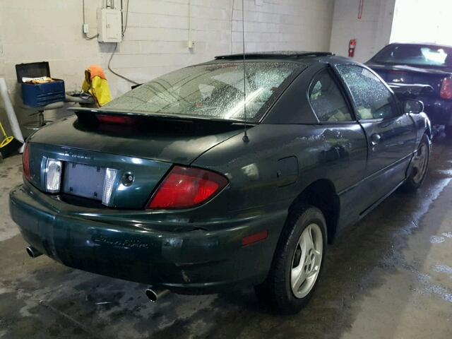 1G2JB12F237165733 - 2003 PONTIAC SUNFIRE GREEN photo 4