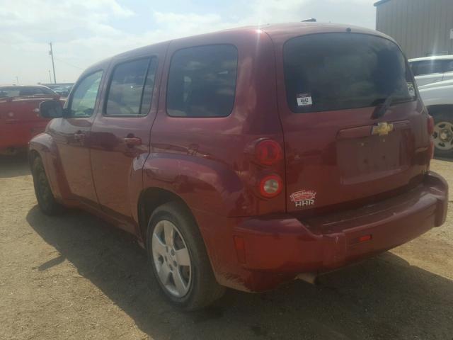 3GNDA13D48S653770 - 2008 CHEVROLET HHR LS 红色 照片 3