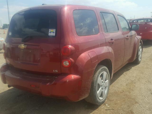 3GNDA13D48S653770 - 2008 CHEVROLET HHR LS 红色 照片 4
