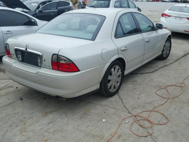 1LNHM87AX5Y626812 - 2005 LINCOLN LS WHITE photo 4