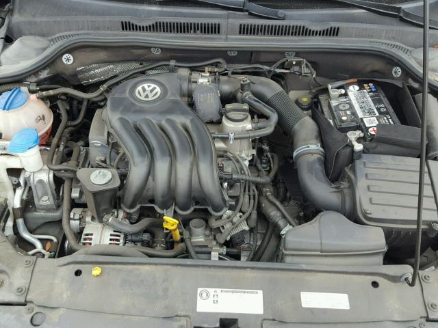 3VW2K7AJ9FM317202 - 2015 VOLKSWAGEN JETTA BASE 黑色 照片 7