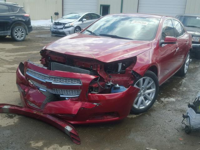 1G11H5SAXDF309793 - 2013 CHEVROLET MALIBU LTZ 红色 照片 2