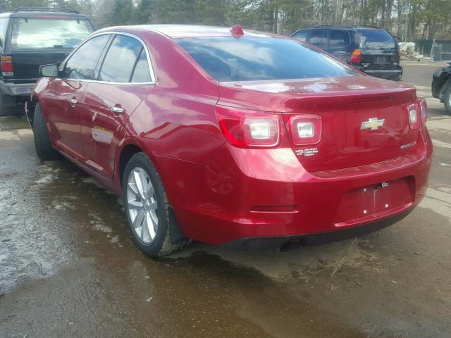 1G11H5SAXDF309793 - 2013 CHEVROLET MALIBU LTZ 红色 照片 3