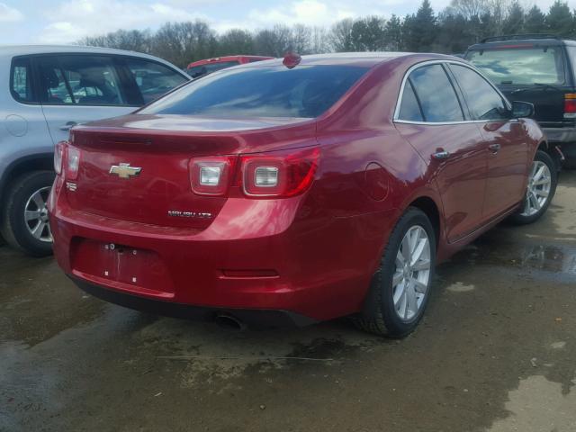 1G11H5SAXDF309793 - 2013 CHEVROLET MALIBU LTZ 红色 照片 4