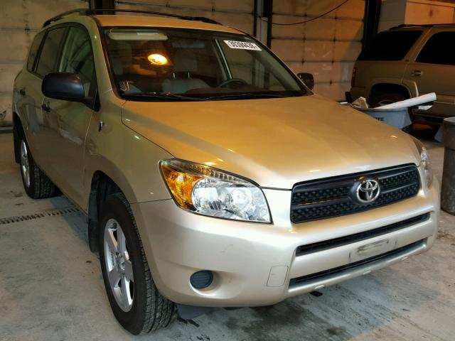 JTMBD33V675102728 - 2007 TOYOTA RAV4 GOLD photo 1