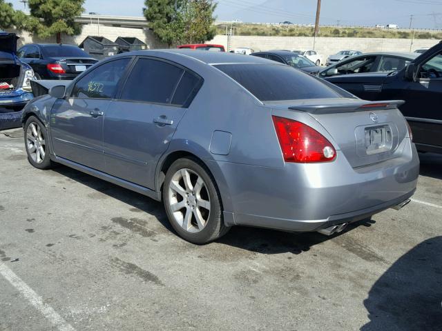 1N4BA41E57C852642 - 2007 NISSAN MAXIMA SE GRAY photo 3