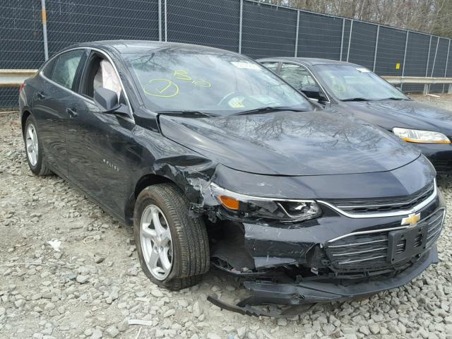1G1ZB5ST5HF291960 - 2017 CHEVROLET MALIBU LS 黑色 照片 1