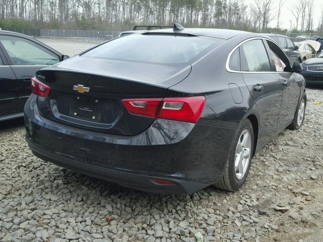 1G1ZB5ST5HF291960 - 2017 CHEVROLET MALIBU LS 黑色 照片 4
