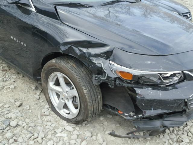 1G1ZB5ST5HF291960 - 2017 CHEVROLET MALIBU LS 黑色 照片 9