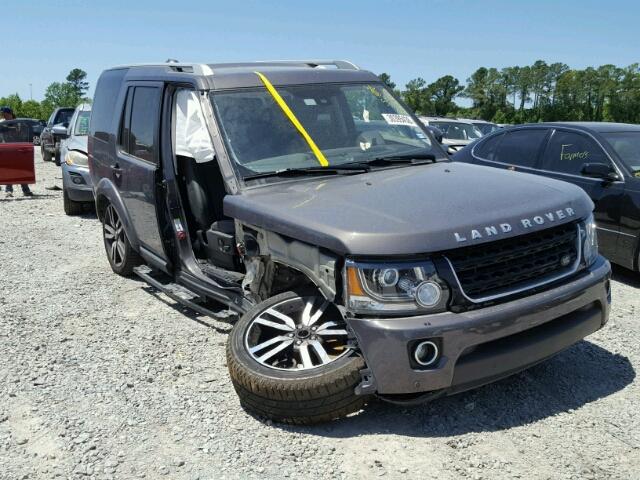 SALAK2V62GA830290 - 2016 LAND ROVER LR4 HSE LU GRAY photo 1