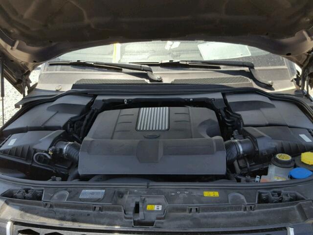 SALAK2V62GA830290 - 2016 LAND ROVER LR4 HSE LU GRAY photo 7