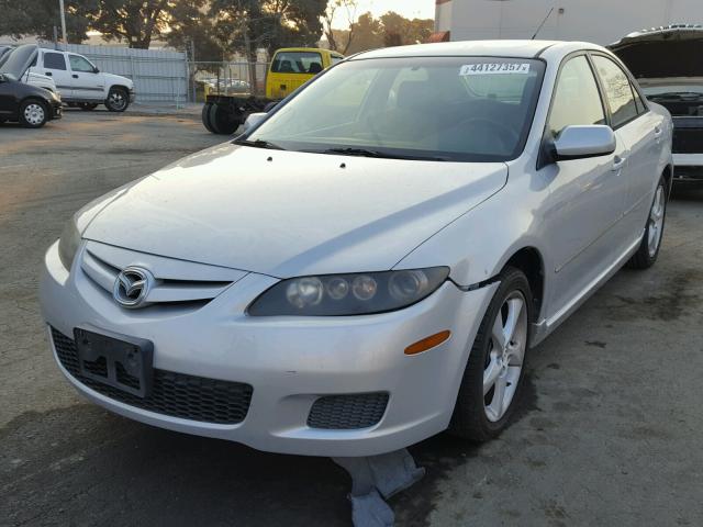 1YVHP80C685M25920 - 2008 MAZDA 6 I Сріблястий фото 2