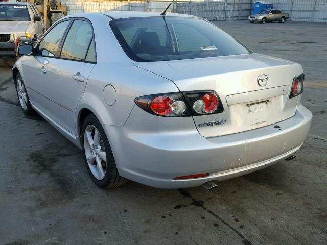 1YVHP80C685M25920 - 2008 MAZDA 6 I Сріблястий фото 3