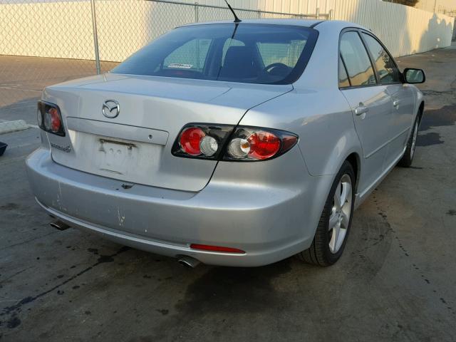 1YVHP80C685M25920 - 2008 MAZDA 6 I Сріблястий фото 4