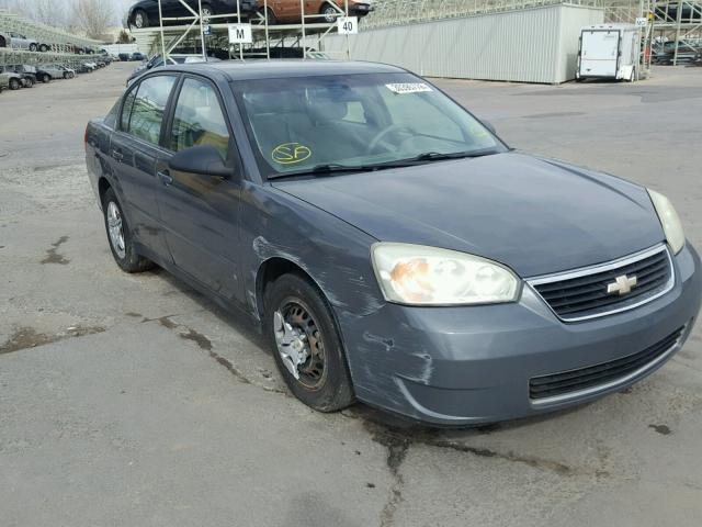 1G1ZS57F77F125876 - 2007 CHEVROLET MALIBU LS GRAY photo 1