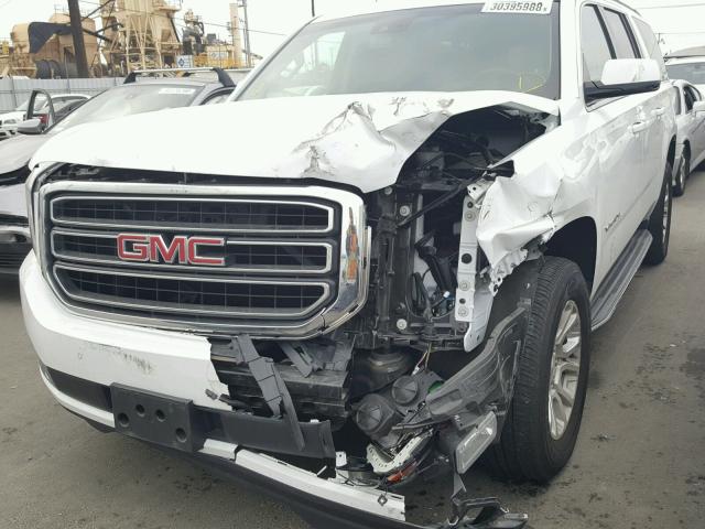 1GKS1GKC2GR482261 - 2016 GMC YUKON XL C WHITE photo 9