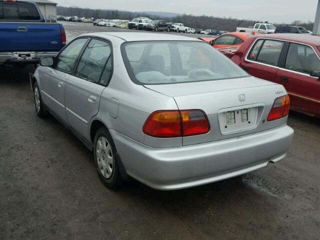 2HGEJ6612YH559256 - 2000 HONDA CIVIC BASE SILVER photo 3