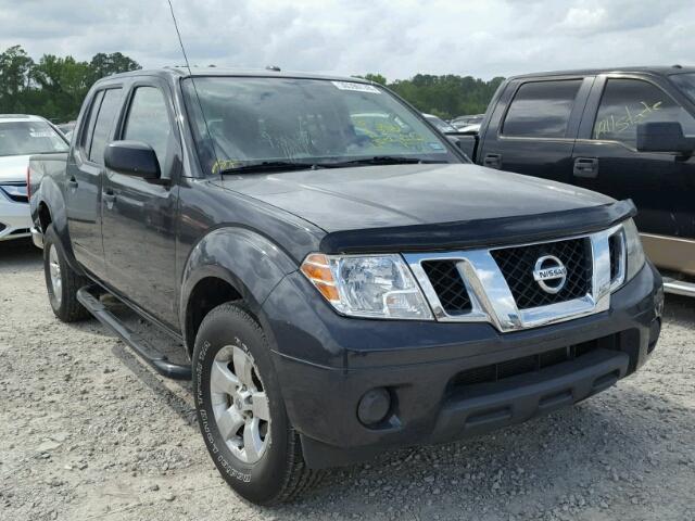 1N6AD0ER5CC470556 - 2012 NISSAN FRONTIER S GRAY photo 1