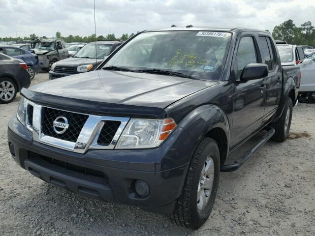 1N6AD0ER5CC470556 - 2012 NISSAN FRONTIER S GRAY photo 2