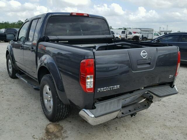 1N6AD0ER5CC470556 - 2012 NISSAN FRONTIER S GRAY photo 3