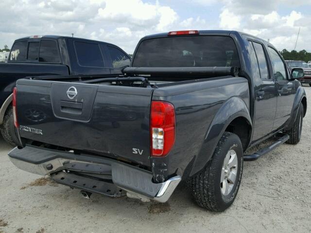 1N6AD0ER5CC470556 - 2012 NISSAN FRONTIER S GRAY photo 4