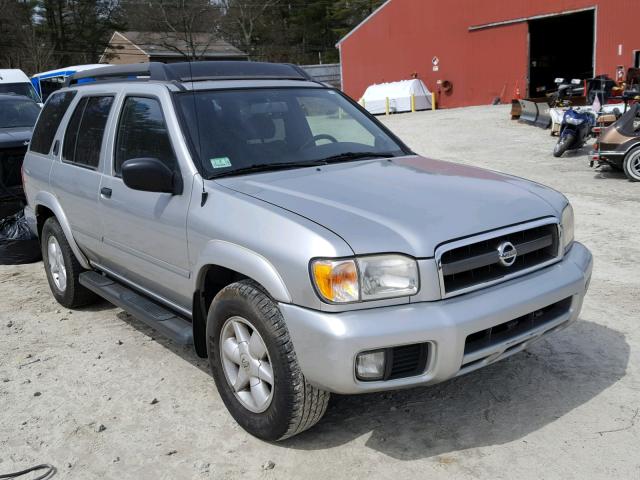 JN8DR09Y12W744405 - 2002 NISSAN PATHFINDER SILVER photo 1