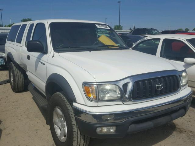 5TESN92N44Z456256 - 2004 TOYOTA TACOMA XTR WHITE photo 1