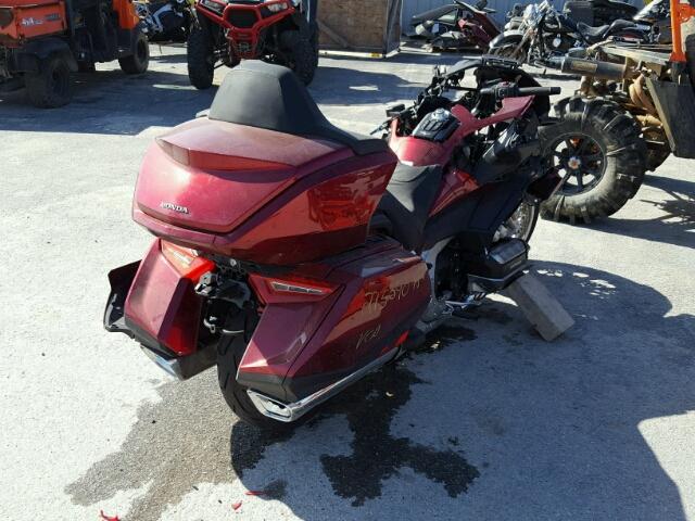 JH2SC7901JK000209 - 2018 HONDA GL1800 MAROON photo 4