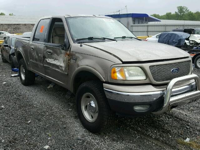 1FTRW08L23KA66465 - 2003 FORD F150 TAN photo 1