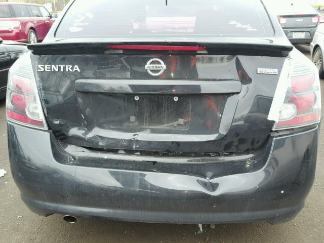 3N1AB6AP0CL773672 - 2012 NISSAN SENTRA 2.0 BLACK photo 9