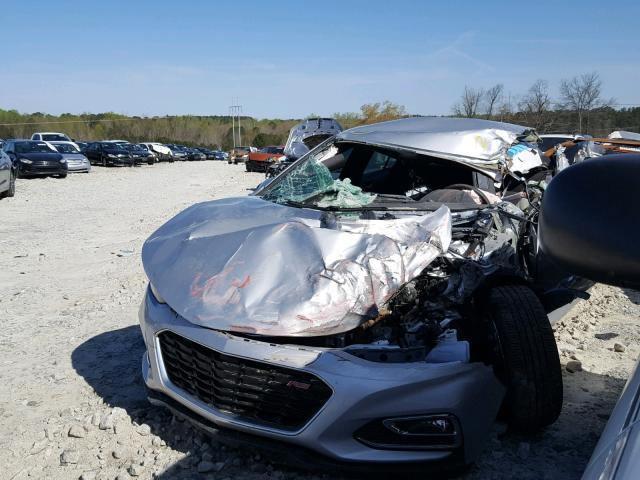 1G1BE5SM7G7296524 - 2016 CHEVROLET CRUZE LT SILVER photo 2