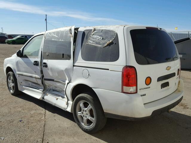1GBDV13W68D198228 - 2008 CHEVROLET UPLANDER I 白色 照片 3