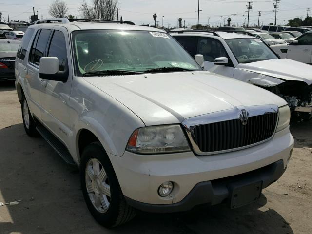5LMEU68H53ZJ49987 - 2003 LINCOLN AVIATOR WHITE photo 1