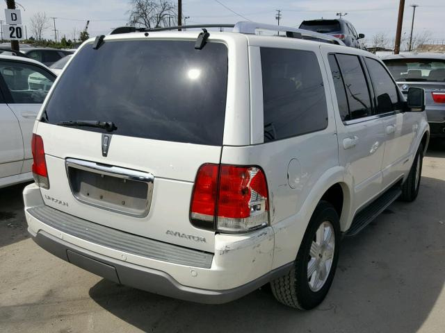 5LMEU68H53ZJ49987 - 2003 LINCOLN AVIATOR WHITE photo 4