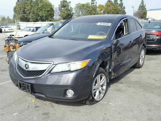 5J8TB3H53DL001495 - 2013 ACURA RDX TECHNO CHARCOAL photo 2