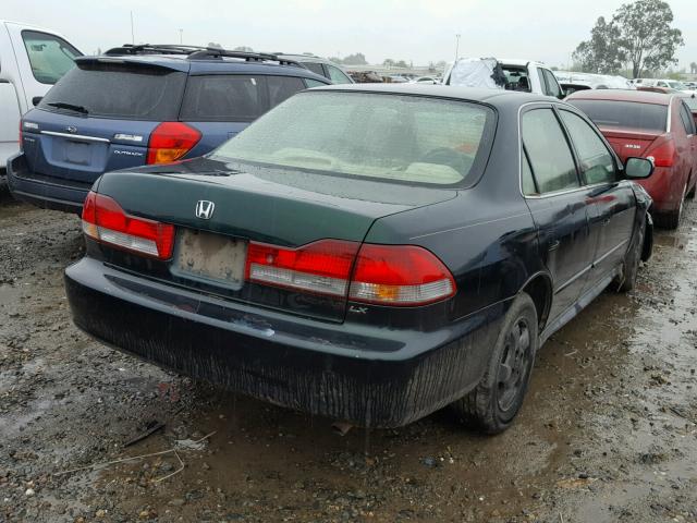 JHMCG66511C019363 - 2001 HONDA ACCORD LX GREEN photo 4