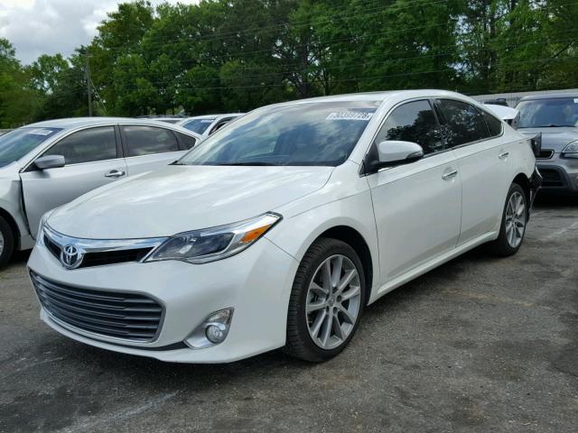 4T1BK1EB7EU081724 - 2014 TOYOTA AVALON BAS Weiß Foto 2