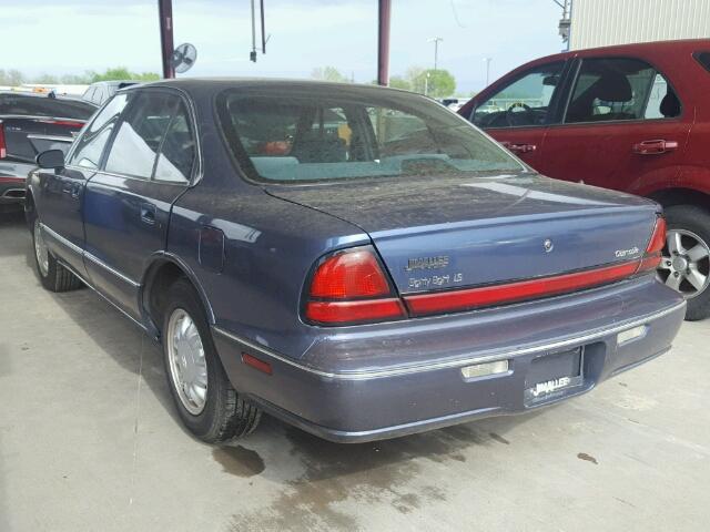 1G3HN52K8V4852726 - 1997 OLDSMOBILE 88 BASE BLUE photo 3