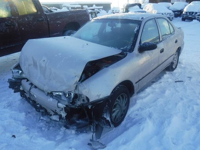 1Y1SK5360RZ030264 - 1994 GEO PRIZM BASE ოქროსფერი ფოტო 2