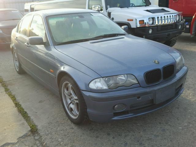 WBAAV53431FT00421 - 2001 BMW 330 I BLUE photo 1