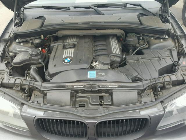 WBAUP93588VF47718 - 2008 BMW 128 I CHARCOAL photo 7