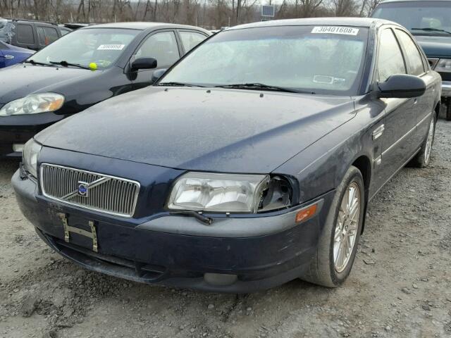 YV1TS90D511154319 - 2001 VOLVO S80 T6 BLUE photo 2